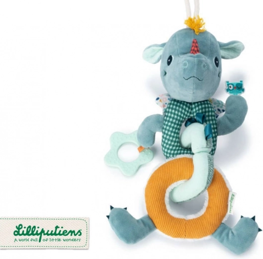 Lilliputiens Sensorikkette für den Kinderwagen – Drache Joe, ab 6 Monaten