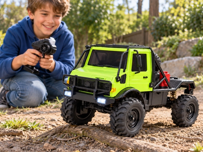4WD-Antrieb für Fahrten im Gelände