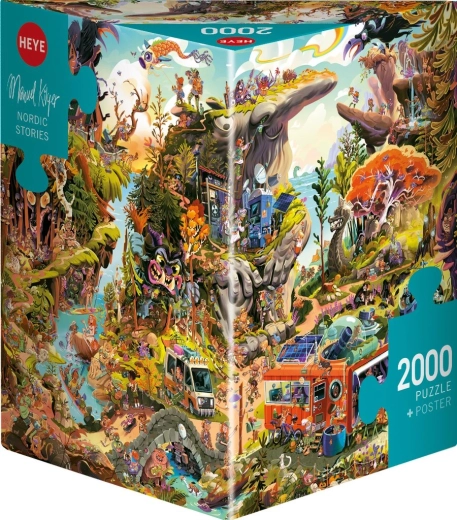 Heye-Puzzle Nordische Geschichten, 2000 Teile