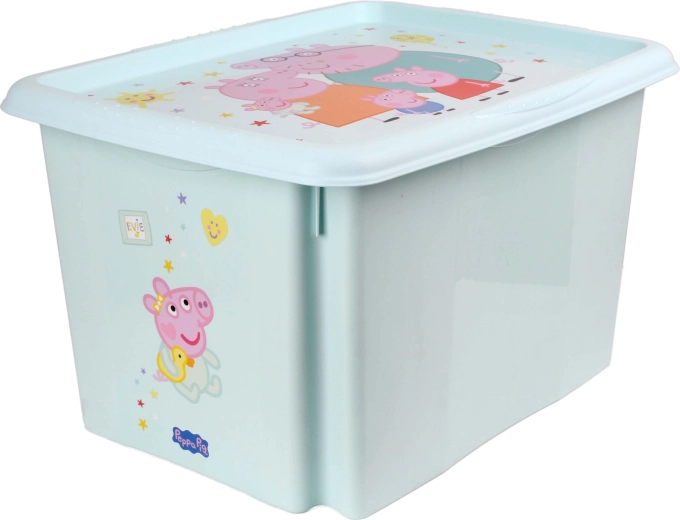 Aufbewahrungsbox mit Deckel Peppa Pig 30 l