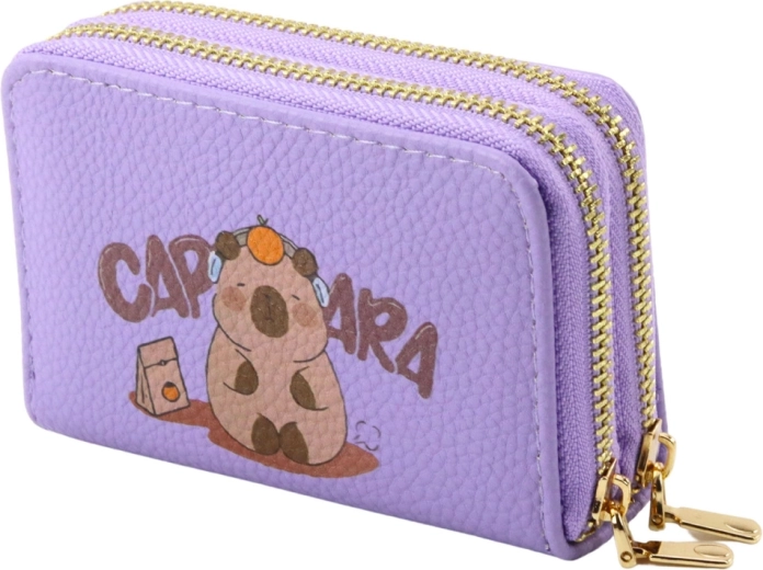 Zwei separate Fächer mit Reißverschluss