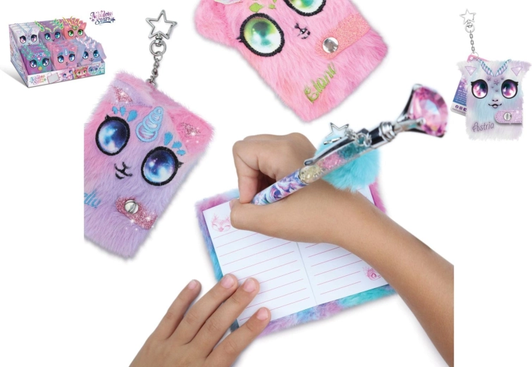 Nebulous Stars flauschiges Mini-Tagebuch 8 × 11 cm – 1 Stück