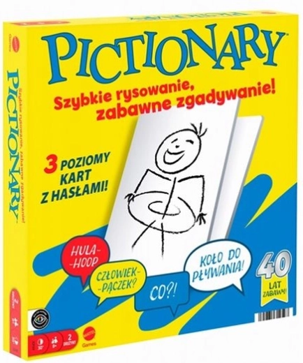 Pictionary Gesellschaftsspiel – schnelles Zeichnen