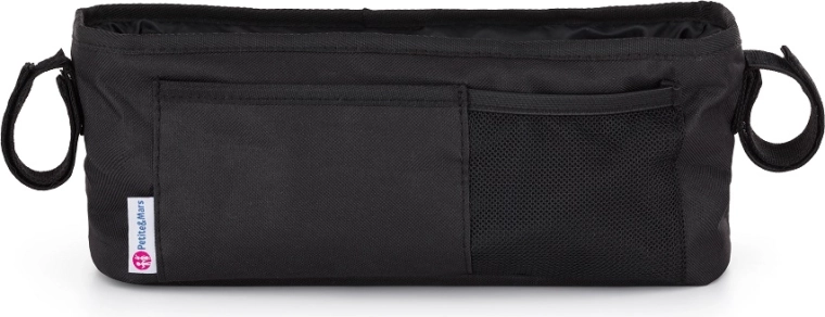 Organizer für Kinderwagen Pocket Absolute Black PETITE&MARS
