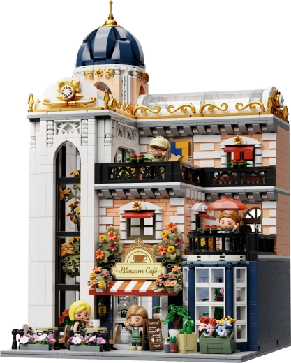 Dreistöckige Architektur mit Kuppel