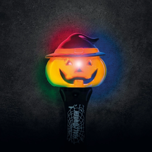 Halloween-LED-Lampe in Kürbisform, batteriebetrieben