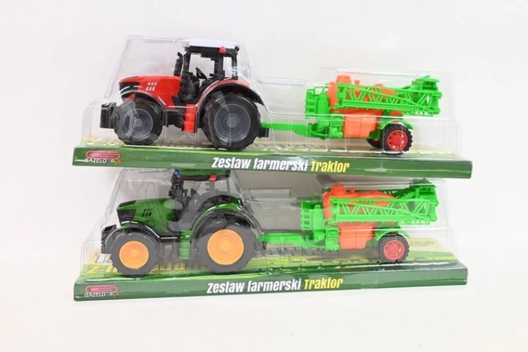 Traktor mit landwirtschaftlicher Maschine