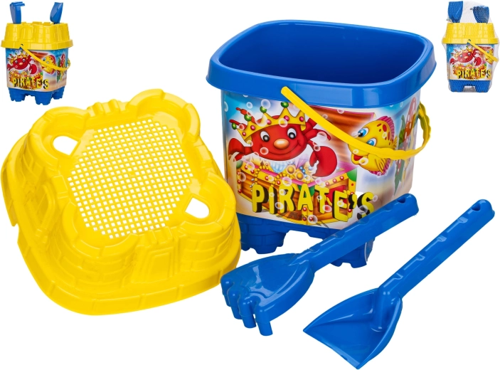 Sandspielzeug-Set Meereswelt, 4-teilig