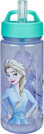 Kinderflasche Die Eiskönigin mit Strohhalm