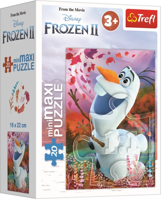 Puzzle TREFL Die Eiskönigin 2: Olaf - 20 Teile