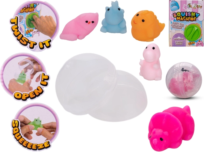 Stretch-Kawaii-Figuren – Set mit 6 Stück