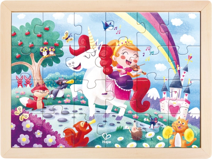 Puzzle Einhorn und Freunde