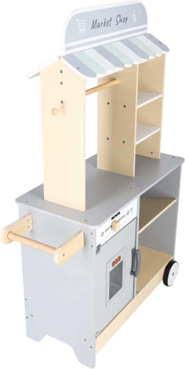 Mobiler Stand „Market Shop“ auf Rollen