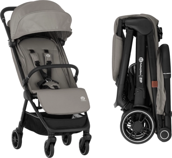 Petite&Mars Sport-/Reisebuggy Zip Velvet Grey