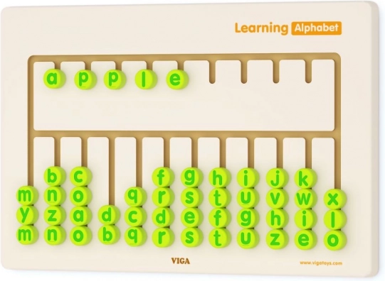 Sensorische Alphabet-Lerntafel VIGA