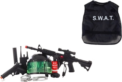 Polizei-Set mit Helm