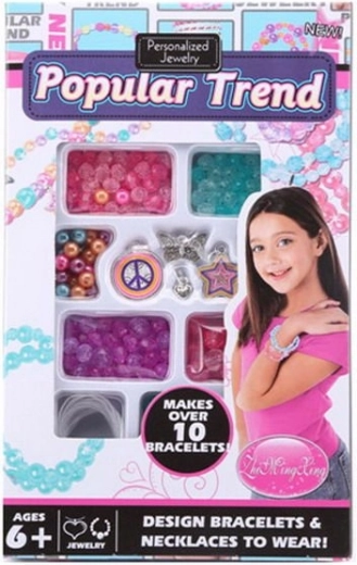 Perlen für die Herstellung von Armbändern mit Anhänger DIY Set