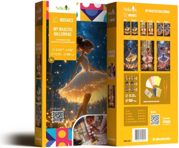 Sekoia Mosaics Ballerina – Mosaik-Kreativset