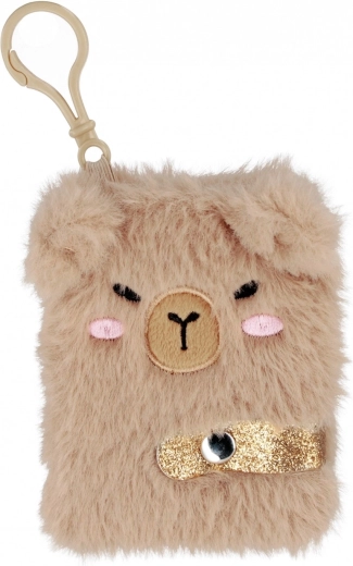 Weicher Plüschbezug mit Capybara-Motiv