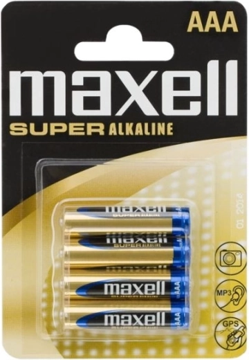 Super-Alkali-Mikrobatterien AAA LR03 XL, 4 Stück