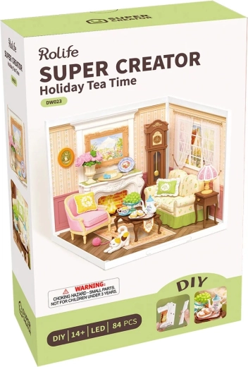 DIY-Set mit 84 Teilen und LED-Beleuchtung