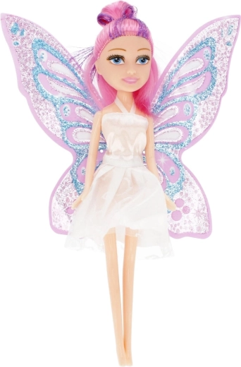 Glitzernde Flügel, die strahlen