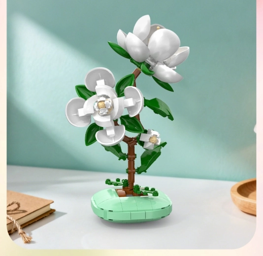 Realistische Blume ohne Aufwand
