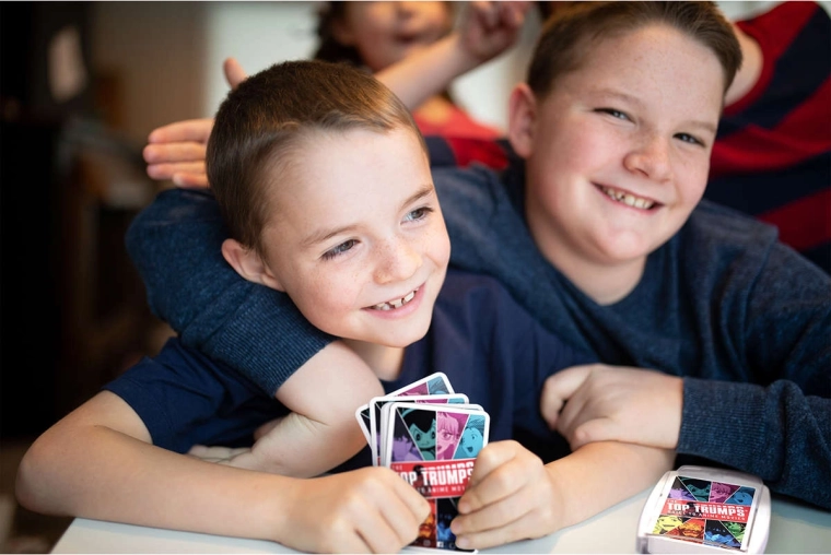 Schneller Spielspaß für 2 oder mehr Spieler