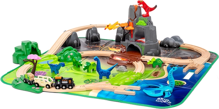 BRIO World Dino-Deluxe-Zugset