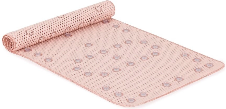 Petite&Mars rutschfeste Badewannenmatte Harry extra lang rosa