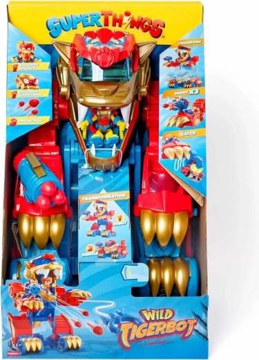 Spielset SuperThings Wild Tigerbot