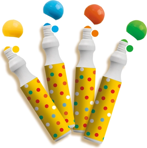 Abwaschbare und leicht auswaschbare Farben