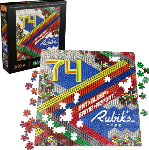 Puzzle RUBIK’S CUBE 50. Jubiläum – 300 Teile