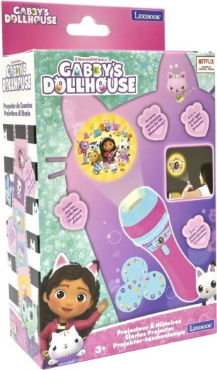 Lexibook Taschenlampe mit Geschichtenprojektor Gabby's Dollhouse