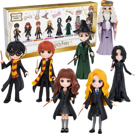 Harry Potter Magical Minis Sammlerset mit 7 Figuren und Spielszenarie Große Halle