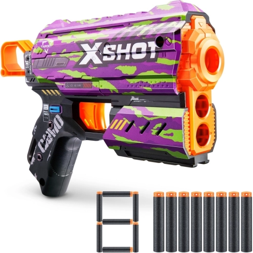 Schnelles Nachladen und 8 Pfeile im Set