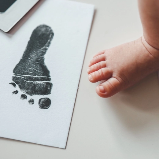 Scharfe und saubere Abdrücke ohne Unordnung