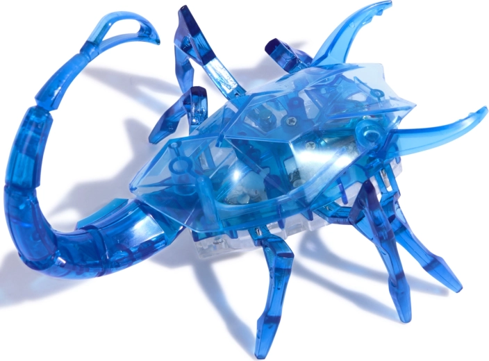 Transparentes Design und gelenkige Beine