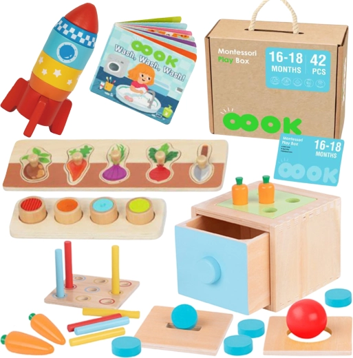 Montessori Lernbox Tooky Toy 7v1
