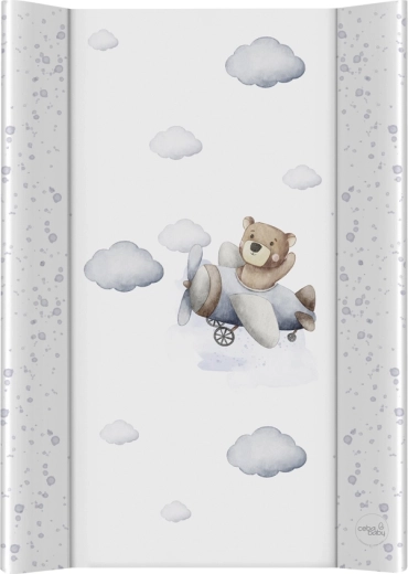 Ceba Baby feste Wickelauflage für das Babybett Ultra Light Pilot Bear 50 × 70 cm