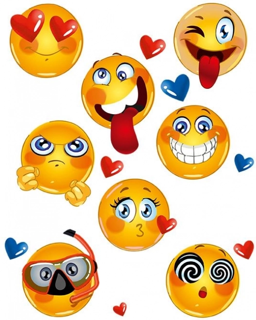 Großes Emoji-Bügelbild Blatt
