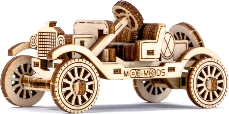 Holz-3D-Puzzle – Modell Retro Ride 2 (Ford Model T)