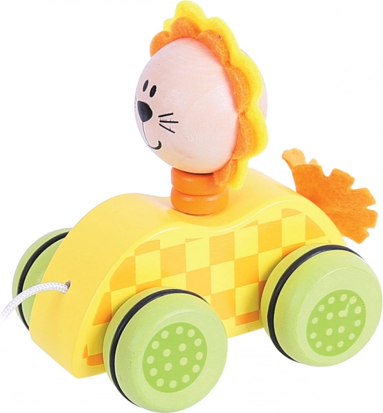 Nachziehspielzeug Löwe