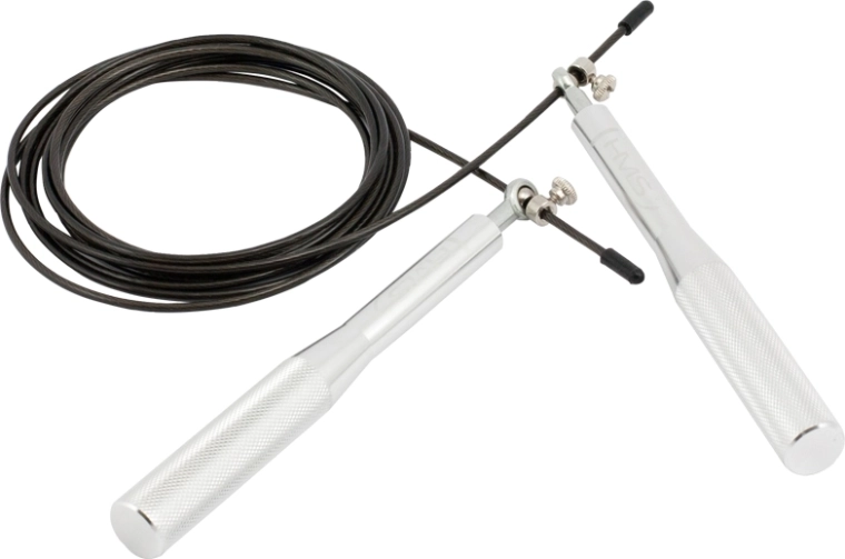 Schnelles Aluminium-Springseil HMS SK52, silber