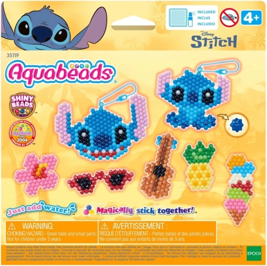 Aquabeads Anhänger STITCH – kreative Perlen-Set