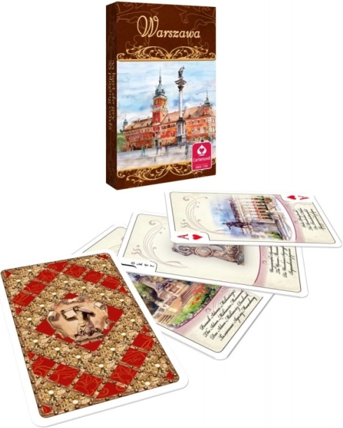 Aquarellkarten Warschau 55 Blatt