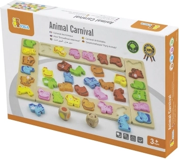 Holzgesellschaftsspiel Karneval der Tiere