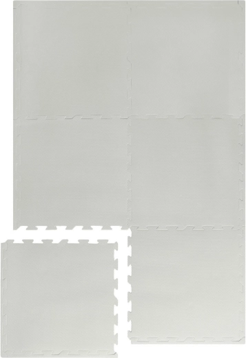 3 Sprouts Schaum-Spielmatte Turtledove Grey