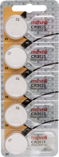 Lithium-Knopfzelle CR2025 3 V – 1 Stück
