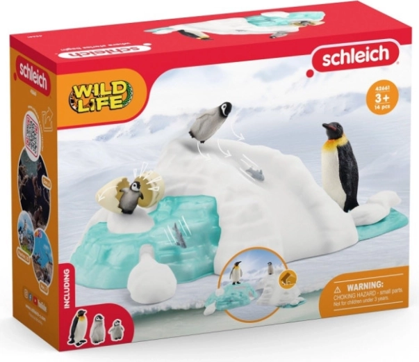 Spielset Wild Life Pinguin-Familienspaß